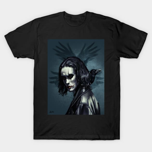 Brandon Lee T-Shirt by Artofokan